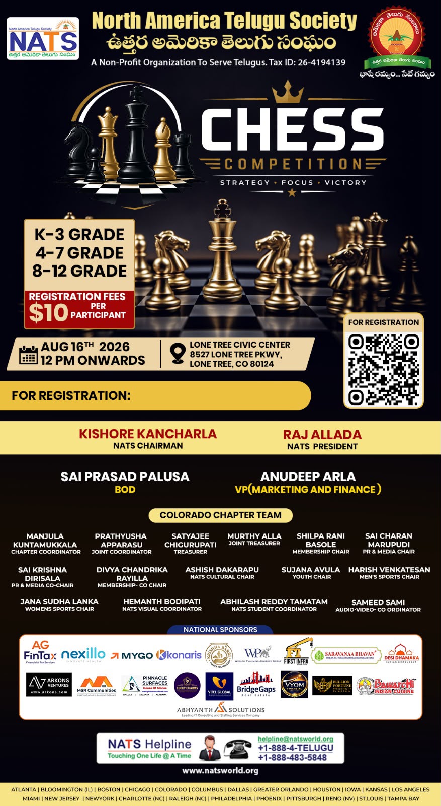 NATS Colorado Chess Competition 2026